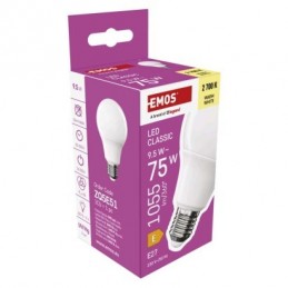 LED CLS A60 9,5W(75W) 1055lm E27 WW