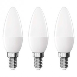 LED CLS CANDLE 4,2W(40W) 470lm E14 WW 3PC