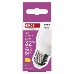 LED CLS MINI GLOBE 2,5W(32W) 350lm E27 NW