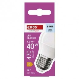 LED CLS MINI GLOBE 4,2W(40W) 470lm E27 CW