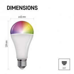 GOSMART LED A65 14W(94W) 1400lm E27 ZIGBEE RGBCCT