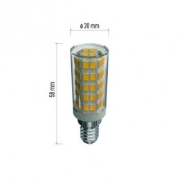 LED JC 4,5W(40W) 465lm E14 WW