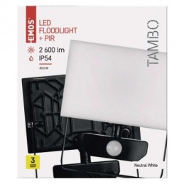 LED REFLEKTOR TAMBO 30,5W 2600LM PIR