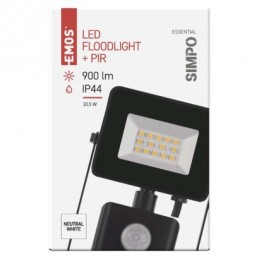 LED REFLEKTOR SIMPO 10,5W 900LM PIR