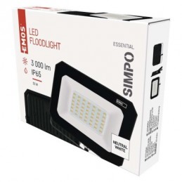 LED REFLEKTOR SIMPO 30W 3000LM IP65 NW