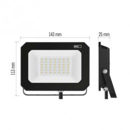 LED REFLEKTOR SIMPO 30W 3000LM IP65 NW