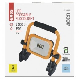 LED REFLEKTOR ACCO 10W 1000LM IP54 CW