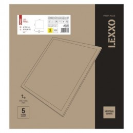 LED PANEL LEXXO B. 60×60 34W 4200LM IP20/IP54 NW