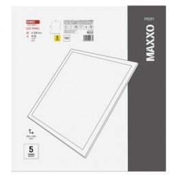 LED PANEL MAXXO V.Č 60×60 36W 4320LM IP20 NW