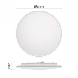 LED SVÍTIDLO ALVI PŘ.K 24W 1920LM CCT+OVLADAČ