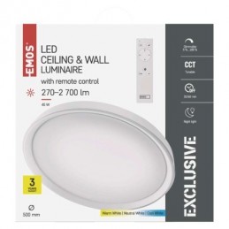 LED SVÍTIDLO ILVI PŘ.K 45W 2700LM STM. CCT+OVLADAČ