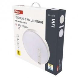 LED SVÍTIDLO LIVI PŘ.K 45W 2700LM STM. CCT+OVLADAČ