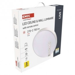 LED SVÍTIDLO LIVI PŘ.K 45W 2700LM STM. CCT+OVLADAČ