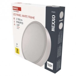 LED PANEL NEXXO PŘ.KR 28,5W 2700LM IP40 NW B