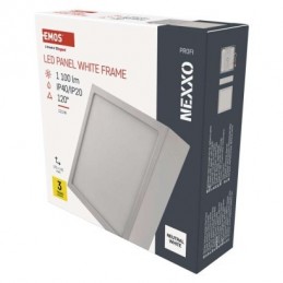 LED PANEL NEXXO PŘ.ČTV 12,5W 1100LM IP40 NW B