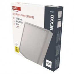 LED PANEL NEXXO PŘ.ČTV 28,5W 2700LM IP40 NW B