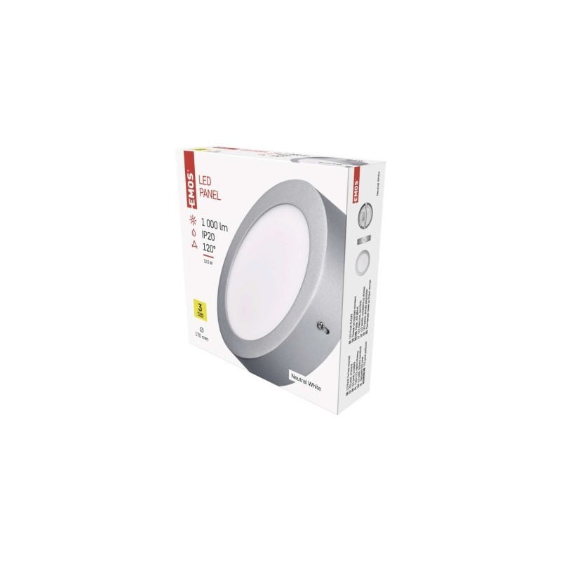 LED SVÍTIDLO PROFI PŘ.KR 12,5W 1000LM IP20 NW S