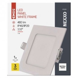 LED SVÍTIDLO NEXXO VES.ČT 7W 480LM IP40 NW B