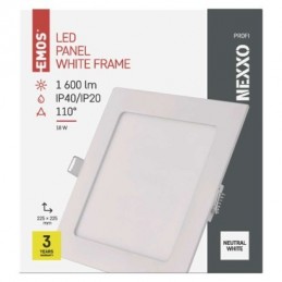 LED SVÍTIDLO NEXXO VES.ČT 18W 1600LM IP40 NW B