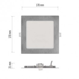 LED SVÍTIDLO NEXXO VES.ČT 12,5W 1050LM IP40 CCT S