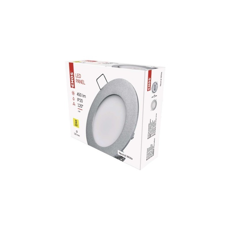 LED SVÍTIDLO PROFI VES.KR 6W 450LM IP20 NW S