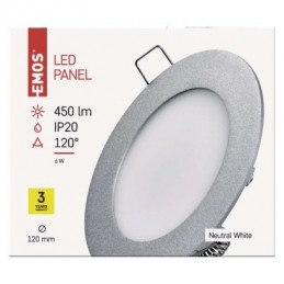 LED SVÍTIDLO PROFI VES.KR 6W 450LM IP20 NW S