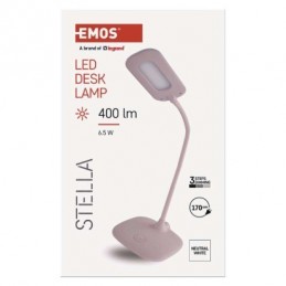 LED STOLNÍ LAMPA STELLA RŮŽOVÁ