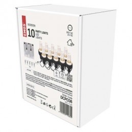 10PCS XMAS BULB IP44 CW