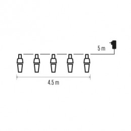 10PCS XMAS BULB IP44 CW