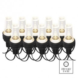 10PCS XMAS BULB IP44 CW