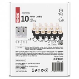 10PCS XMAS BULB IP44 CW