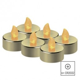 6LED SET GL TEA FLICKER VNT