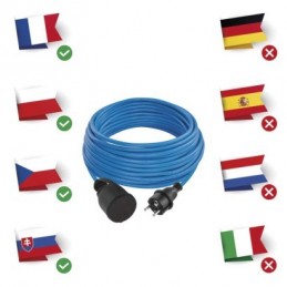 PRODLUŽKA 1Z 20M 1,5MM NEMRZNOUCÍ KABEL