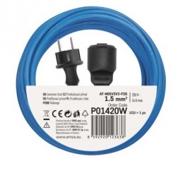 PRODLUŽKA 1Z 20M 1,5MM NEMRZNOUCÍ KABEL