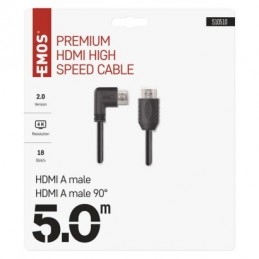 HDMI 2.0 A/M-A/M 90° 5M