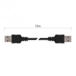 USB 2.0 A/M-A/M 2M