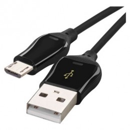 USB 2.0 A/M-MICRO B/M 1M ČERNÁ