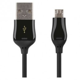 USB 2.0 A/M-MICRO B/M 1M ČERNÁ