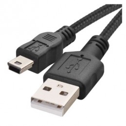 USB 2.0 A/M-MINI B/M 2M ČERNÁ