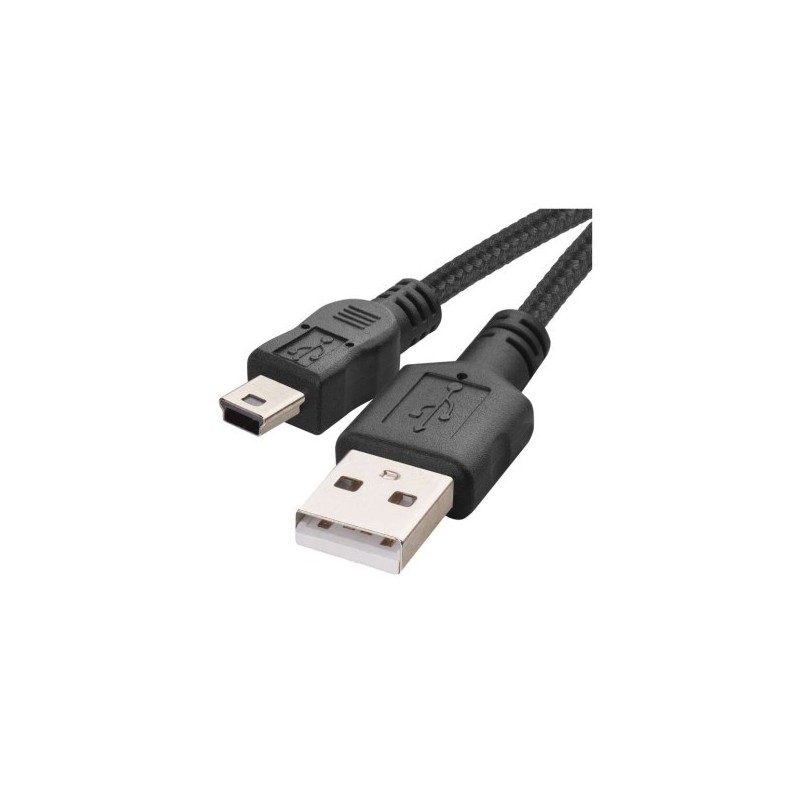 USB 2.0 A/M-MINI B/M 2M ČERNÁ