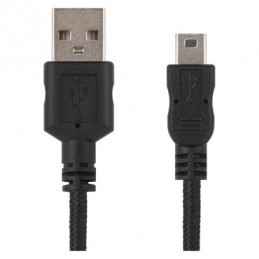 USB 2.0 A/M-MINI B/M 2M ČERNÁ