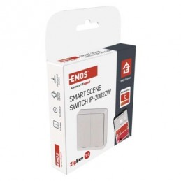 GOSMART SCÉNICKÝ VYPÍNAČ 2TL IP-2002ZW ZIGBEE