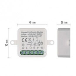 GOSMART MODUL SPÍNACÍ 2K LN IP-2102SZ ZIGBEE