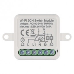 GOSMART MODUL SPÍNACÍ 2CH LN IP-2102SW WIFI