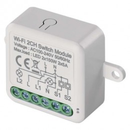 GOSMART MODUL SPÍNACÍ 2CH LN IP-2102SW WIFI