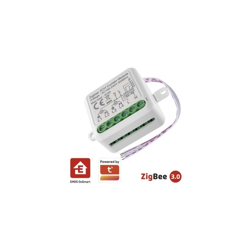 GOSMART MODUL MOTORICKÝ 2CH LN IP-2122CZ ZIGBEE