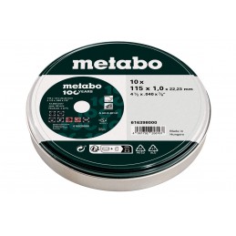 METABO 10 Řezných kotoučů- SP 115x1,0x22,23 INOX