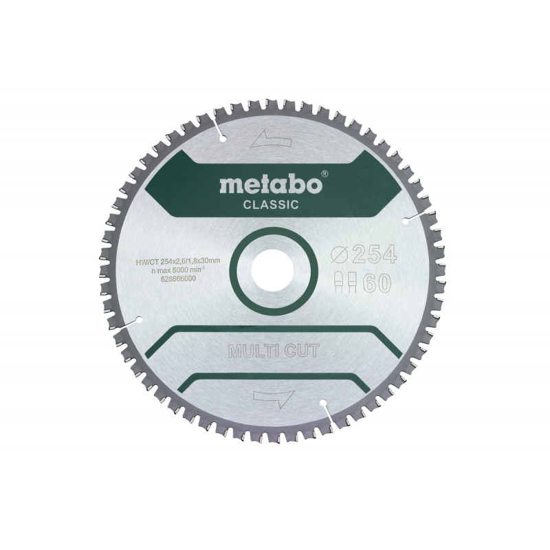 METABO Kotouč multi řez- klasik 254x30 60 FZ/TZ 5 neg