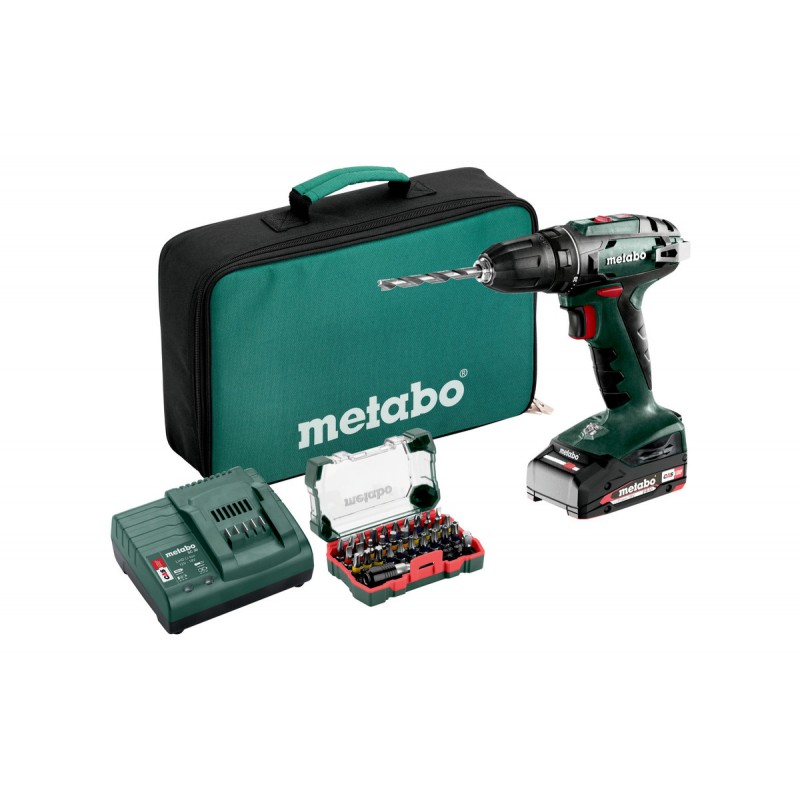 METABO Aku vrtací šroubovák BS 18 1x 2,0 Ah