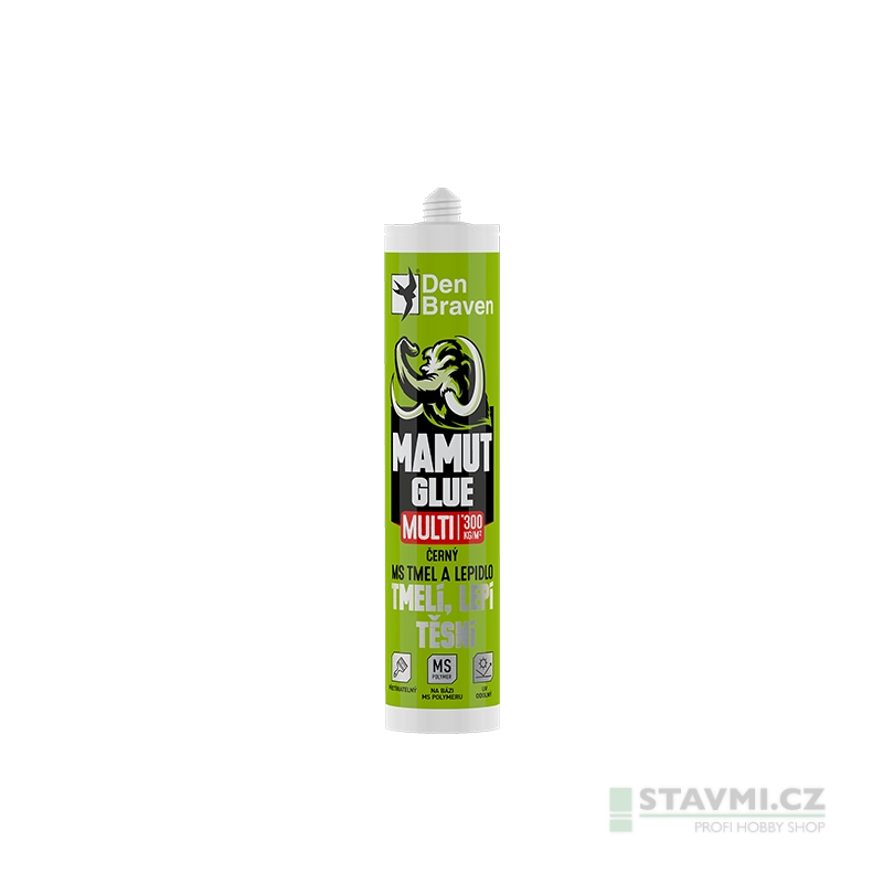 Den Braven Mamut Glue Multi černý 290 ml 52015BD